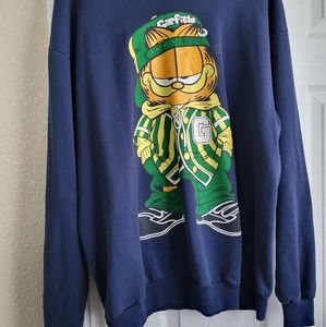 Ross international 90s garfield sweatshirt one size fits most